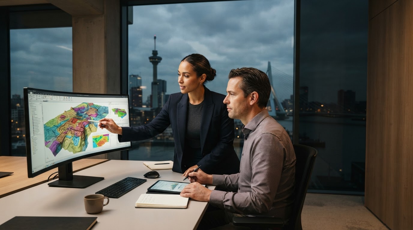 Minex-ai dashboard met marktdata-analyse en automatische instapmomenten